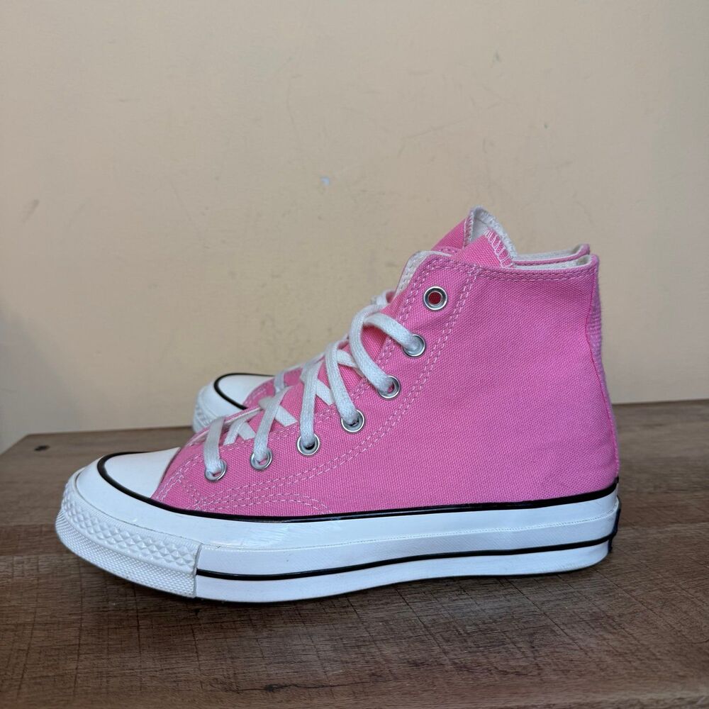 Converse Chuck Taylor All Star 70 high-top sneakers pink size 7.5 shoes trainers - Picture 4 of 9